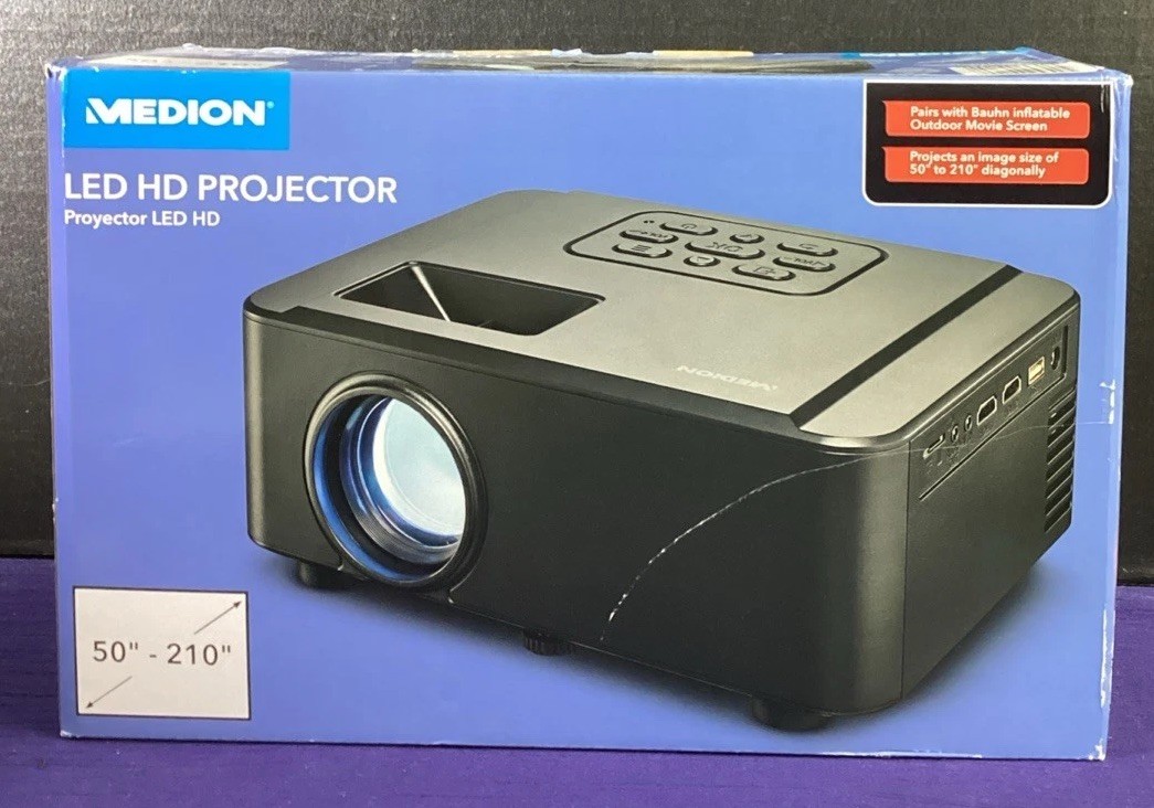 Medion LED HD Home Theater Projector NEW