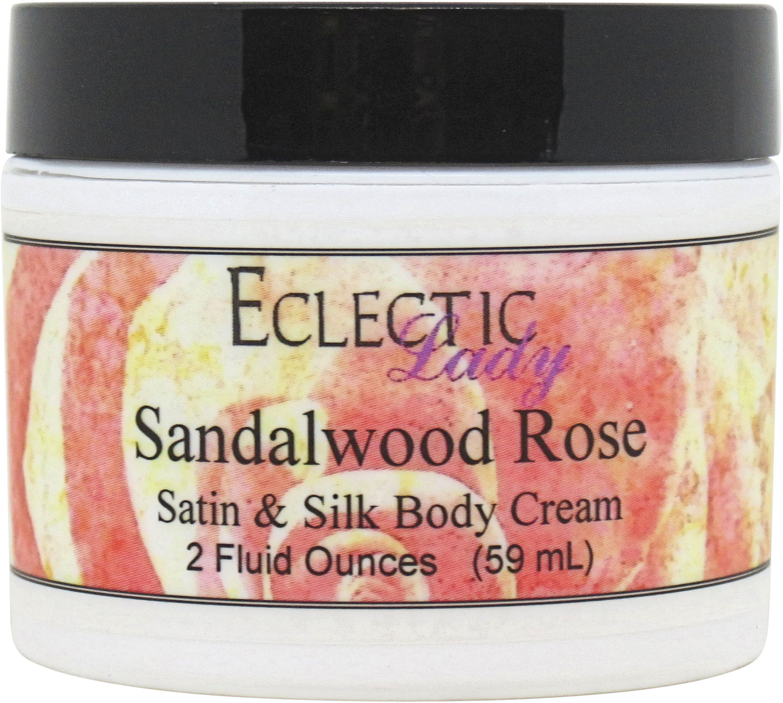 Sandalwood Rose Satin and Silk Cream, Body Cream, Body Lotion