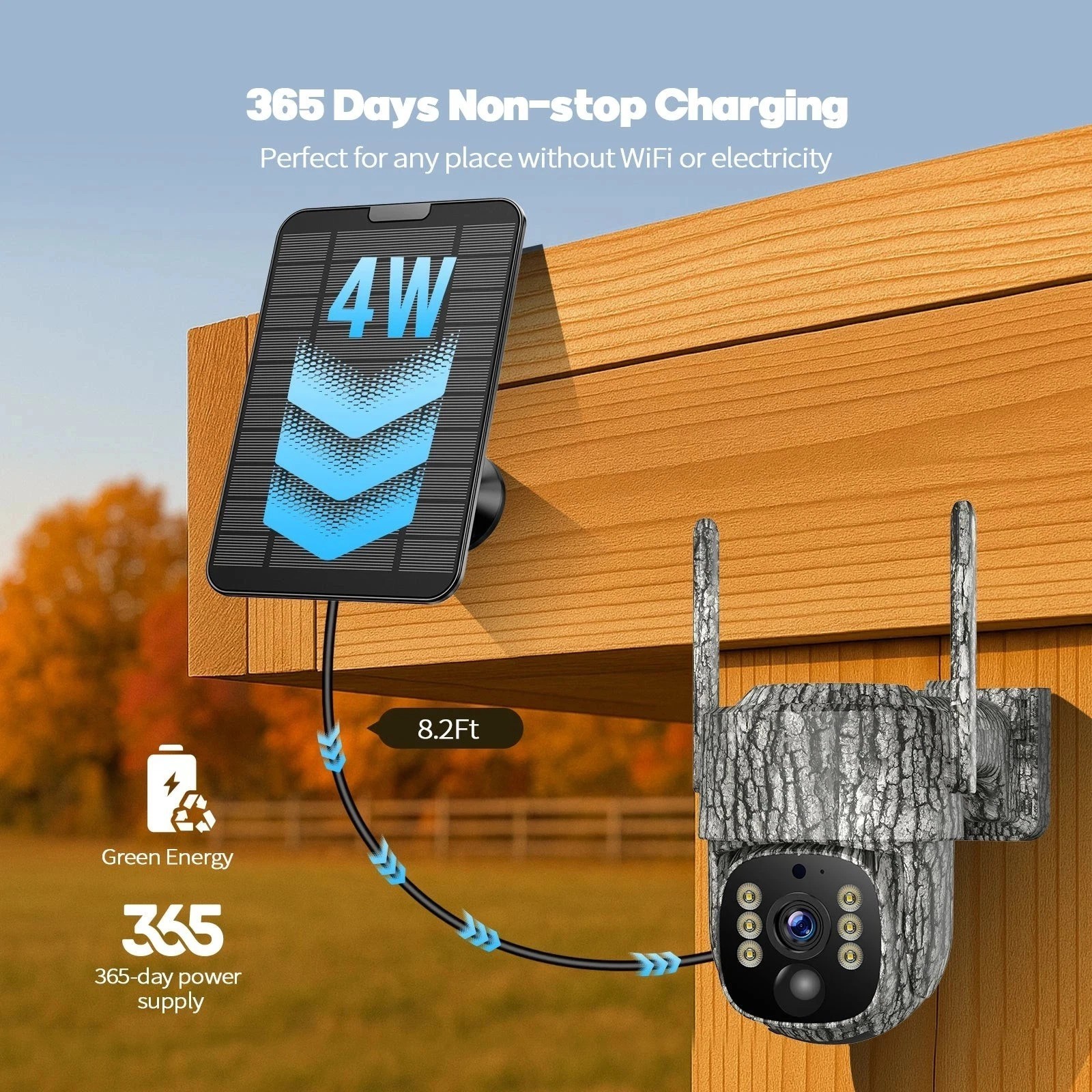 4G LTE Cellular Trail Camera 4 Pack 2.5K Live Streaming Solar Panel Night Vision