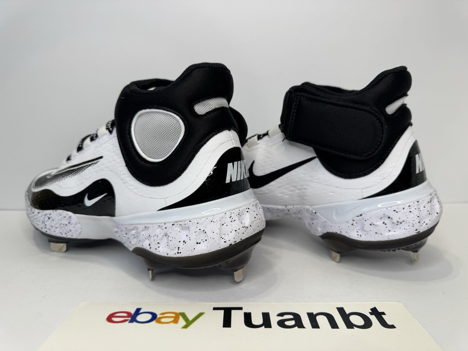 BRAND NEW Nike Alpha Huarache Elite 4 Mid Men's Baseball Cleats FD2744-107