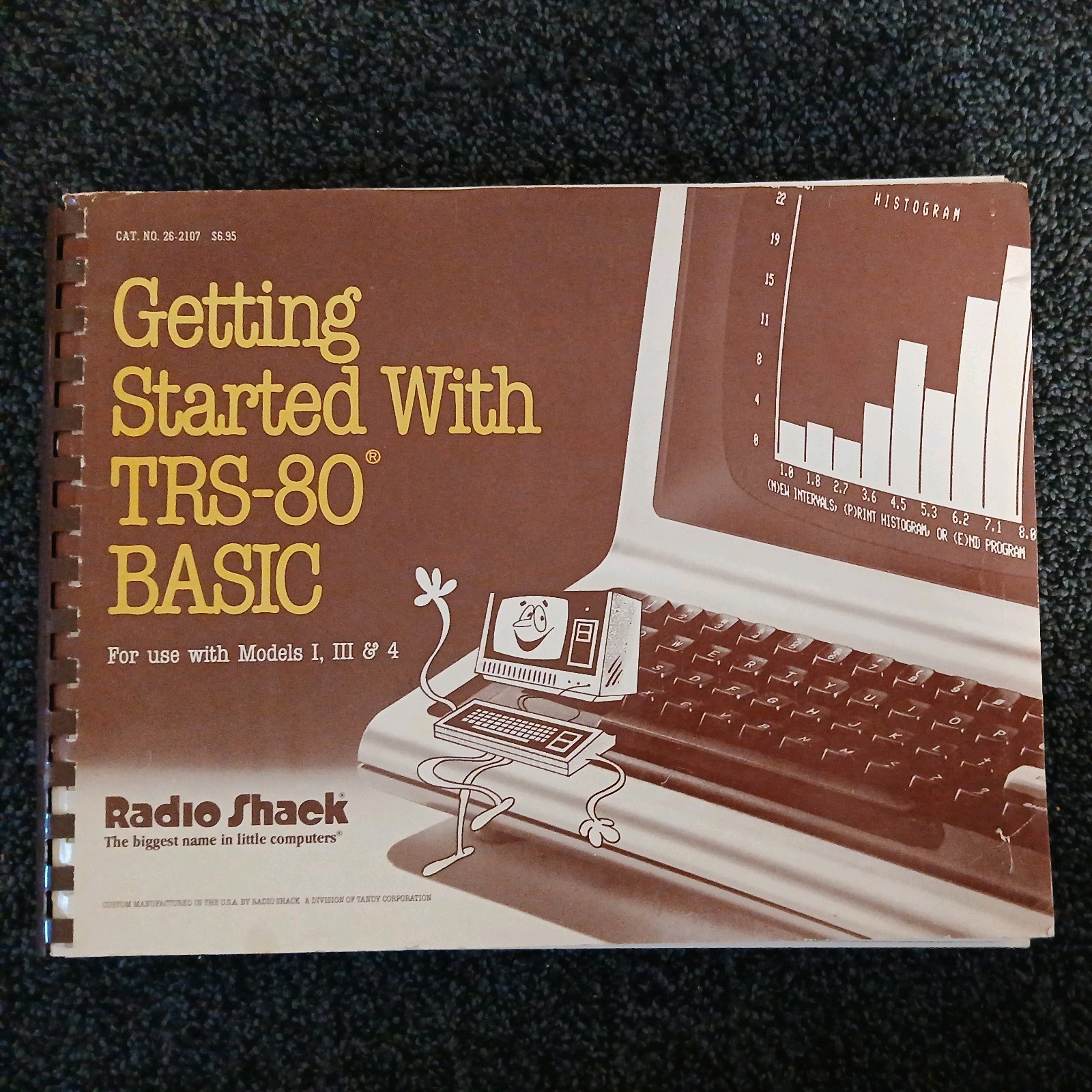 Getting Started With TRS-80 BASIC for Models I, III  & 4 Radio Shack VTG