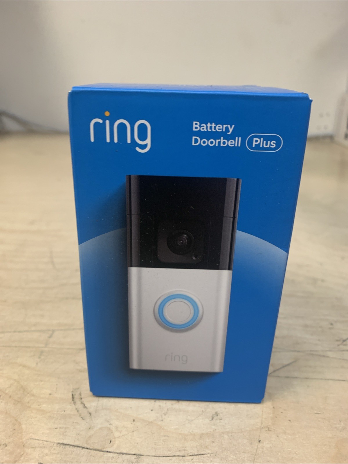 Ring Battery Doorbell Plus Brand New Sealed Satin