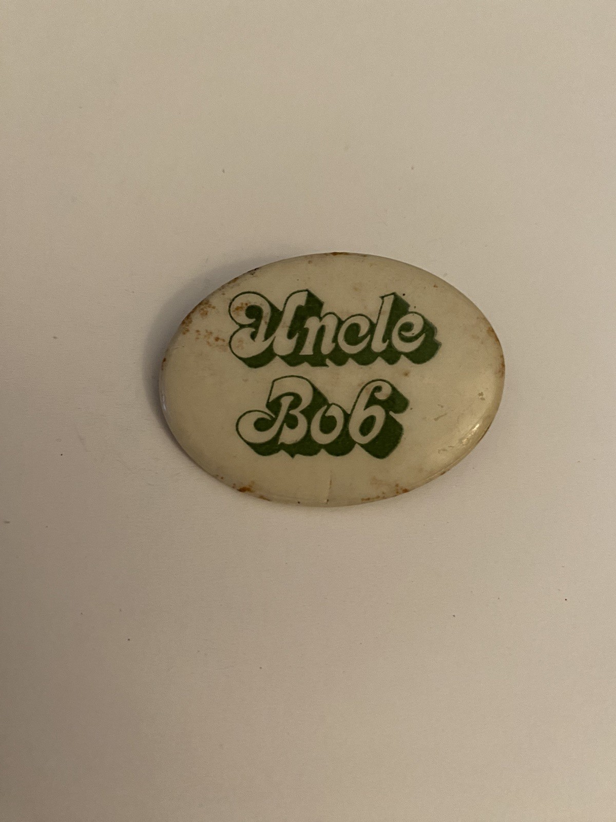 Uncle Bob Pin Back Button P105