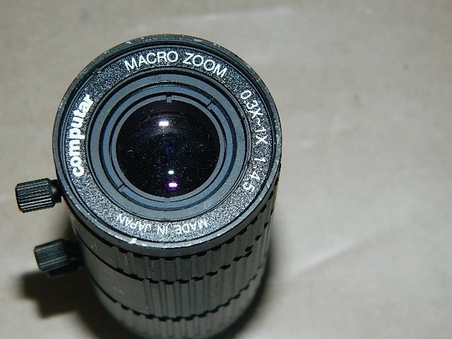 Computar Macro Zoom Camera Lens 0.3x-1x1:4.5 LOT - 35