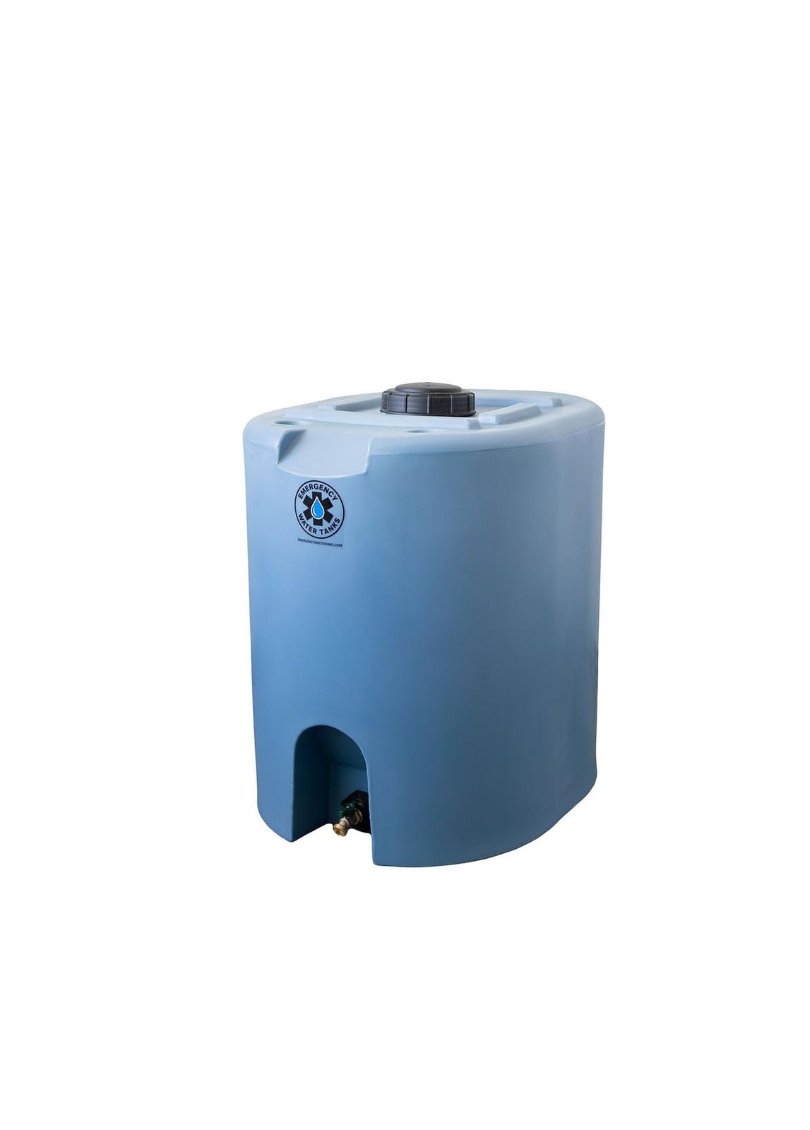 55 Gallon Stackable Emergency Water Storage Tank for Long-Term Drinking Water...