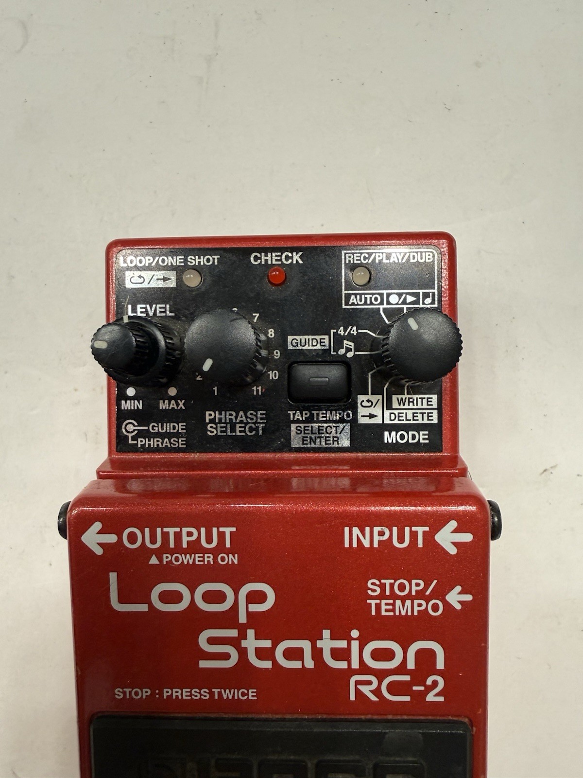 Boss Roland RC-2 Loop Station Phrase Recorder Sampler Guitar Effect Pedal