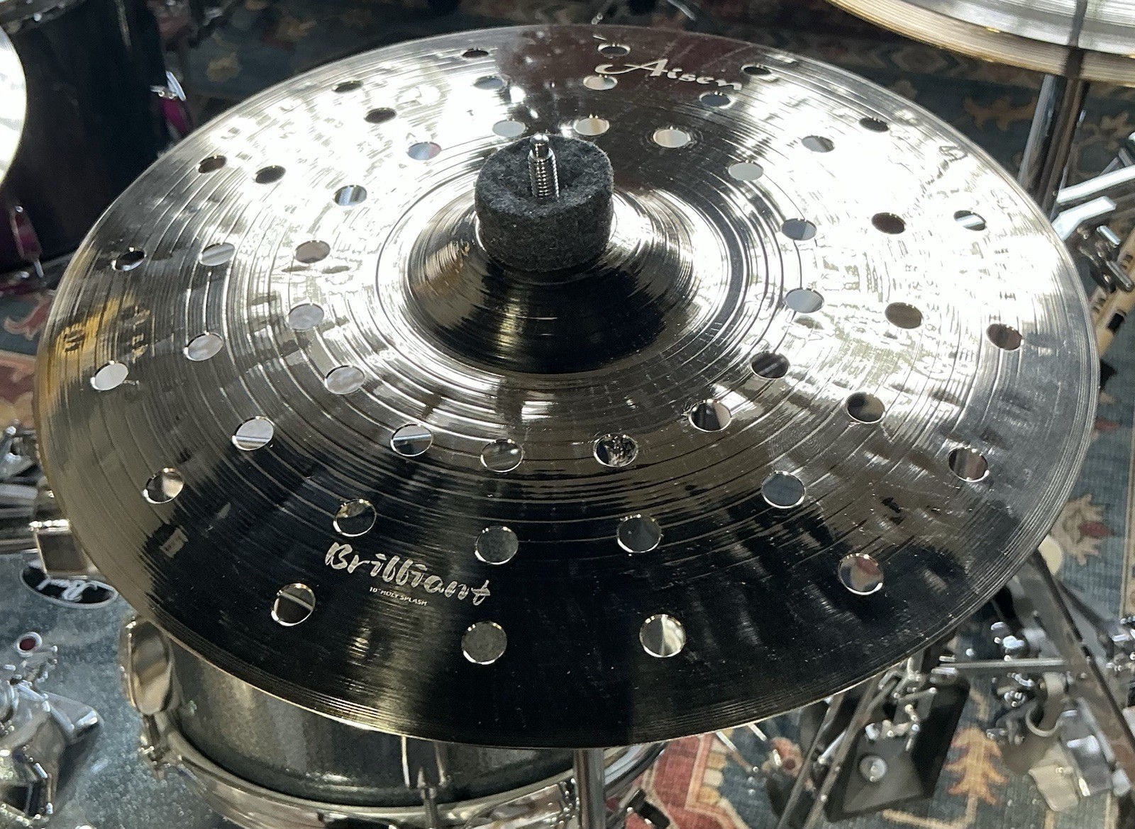 Aisen 10” Brilliant Holy Splash Cymbal