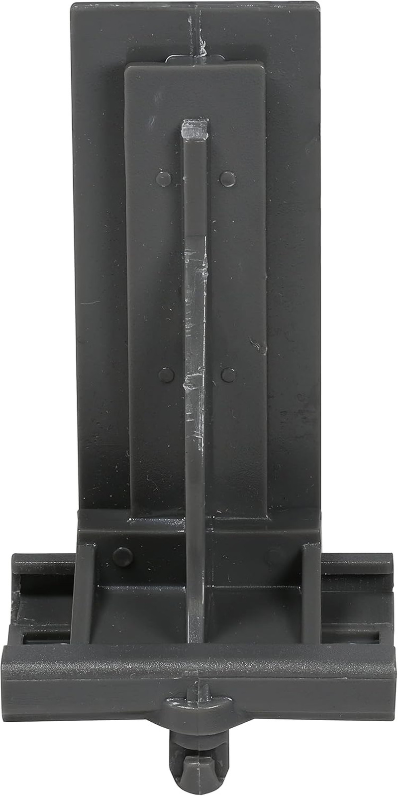2 Pack Rear Mounting Brackets Heavy Duty Drawer Slide Socket Plastic Grey Color