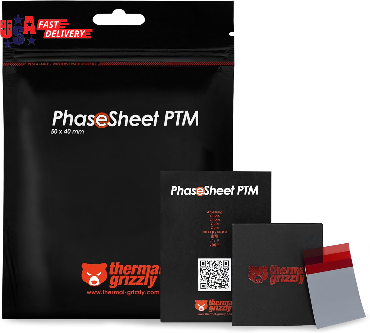 - Phasesheet PTM (50X40Mm)- High Performance Thermal Pad with Phase Change Mater