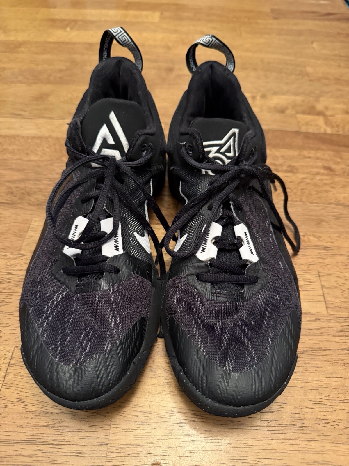 Nike Giannis Immortality 2 'Black Holographic Swoosh' DM0825-002 Men's Size 9.5