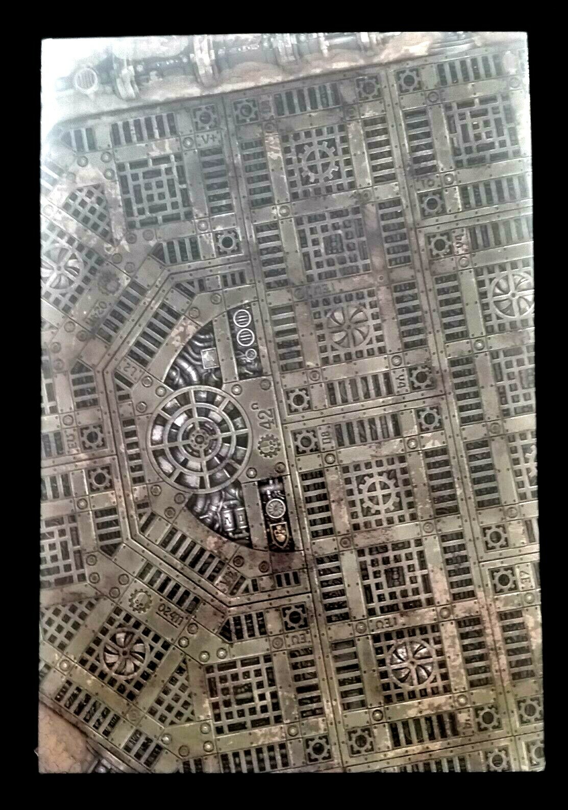 40K Kill Team Game Board Mechancius REFINERY + Sector SANCTORIS 22"x30 Warhammer