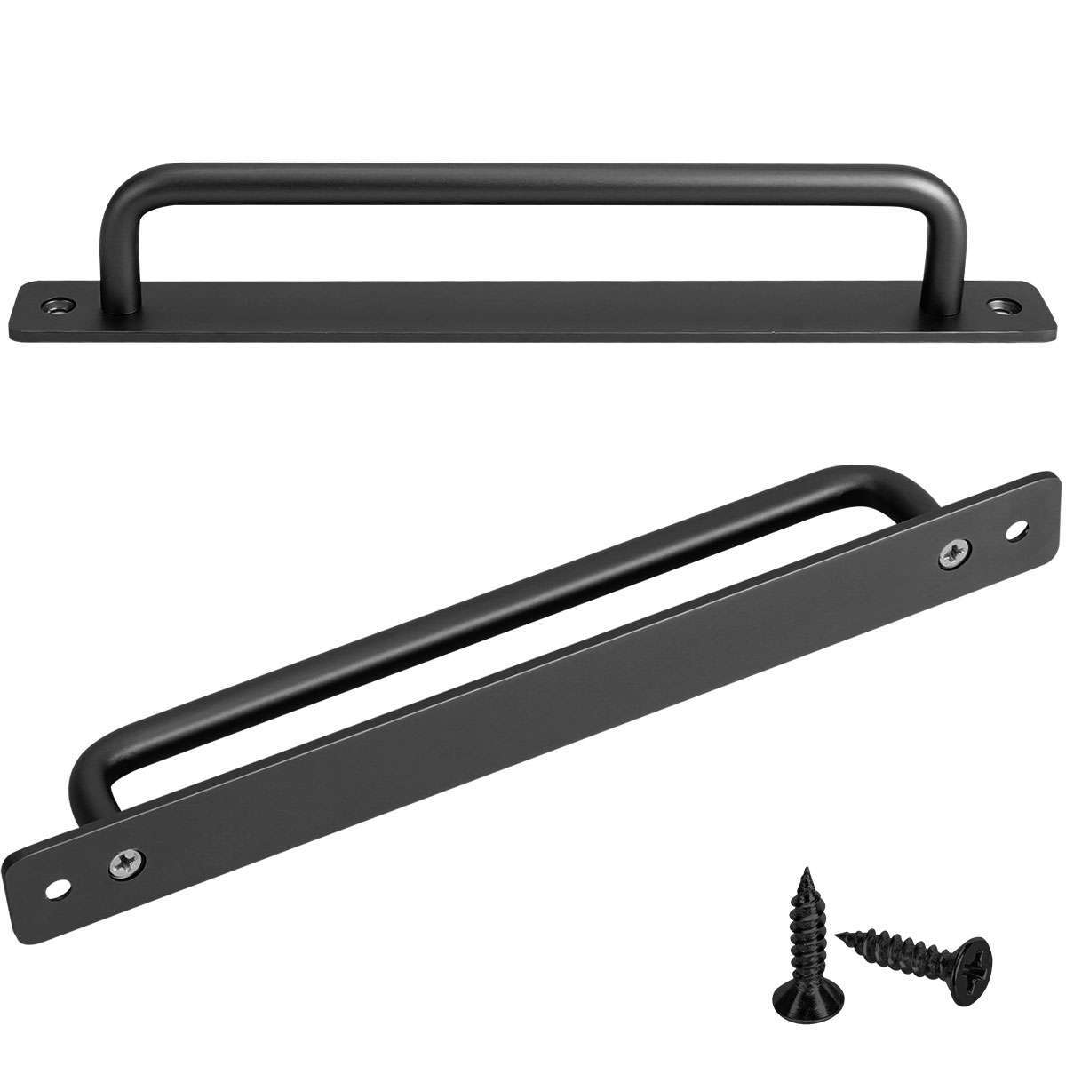 1/2/4 Heavy Duty Alloy Sliding Barn Door Handle Pull Flush Hardware Drawer Pulls