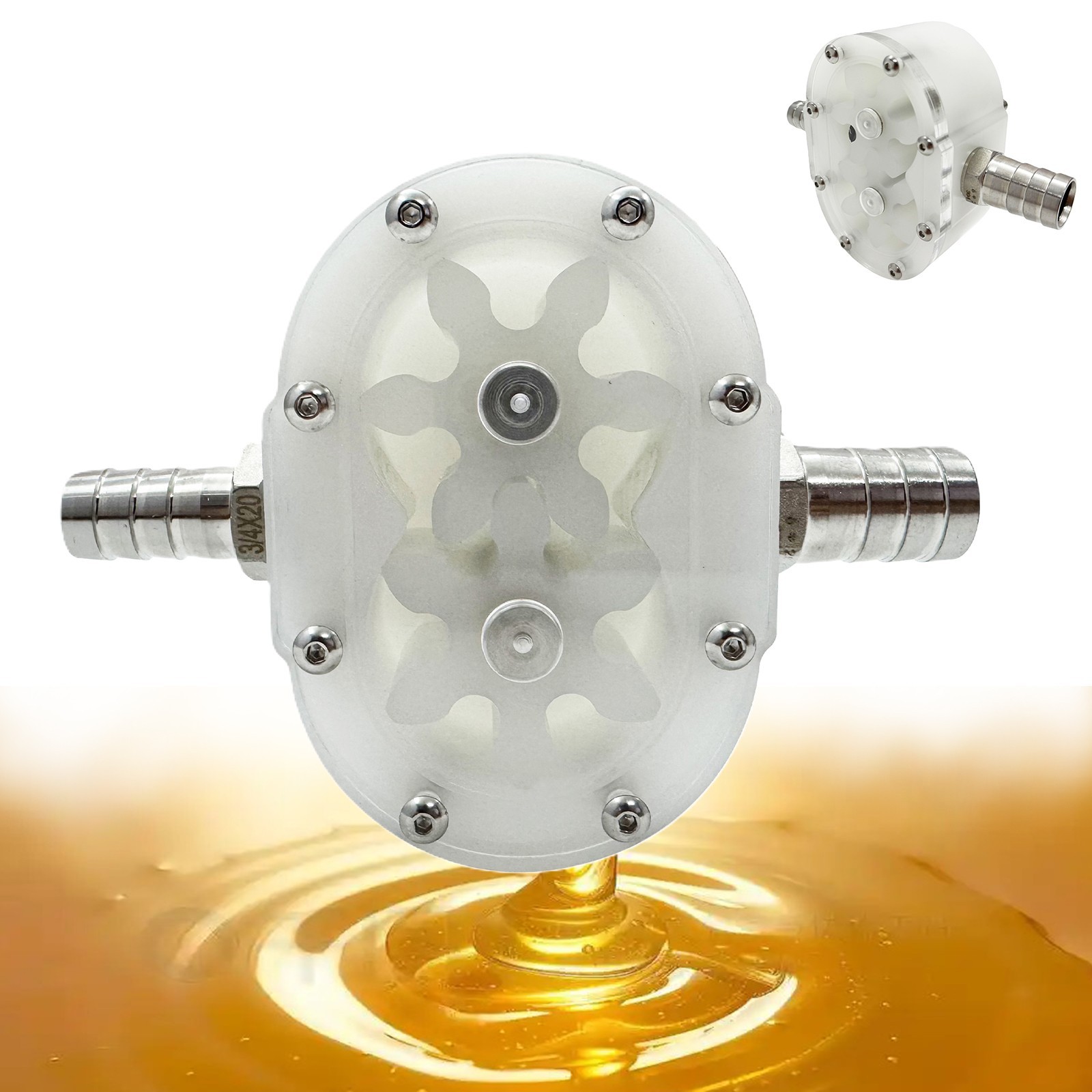 Filling Machine Accessories Gear Pump Pump Head 5-10L Food-grade Gear Pump