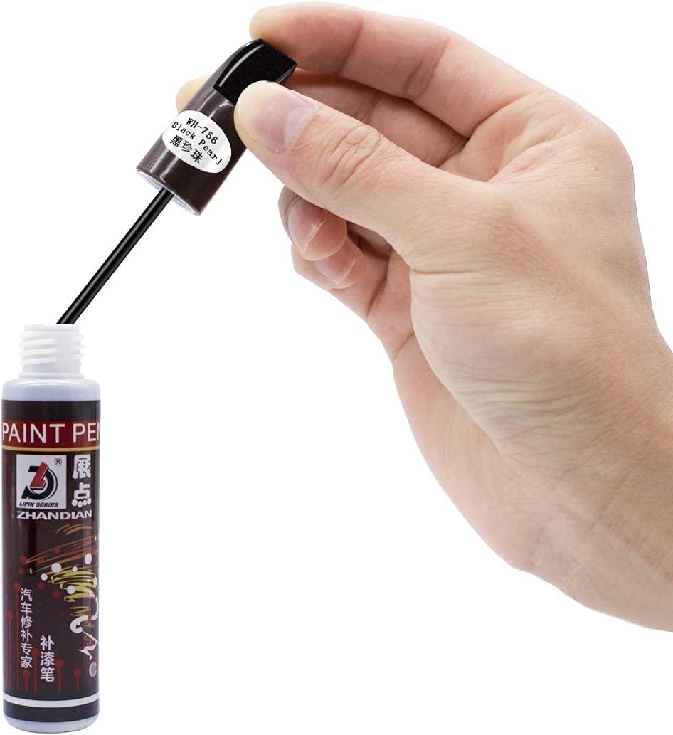 Fill Paint Pen Car Scratch Repair Black Touch 0.41 Fl Oz (Pack of 1), black