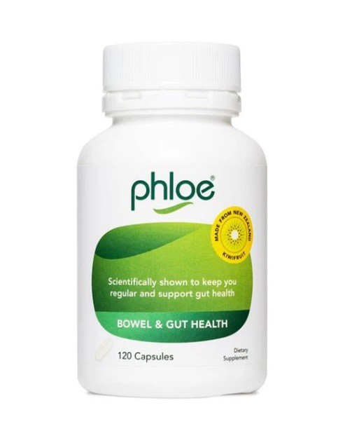 Phloe Healthy Bowel 120 Capsules -  made from New Zealand Kiwifruit