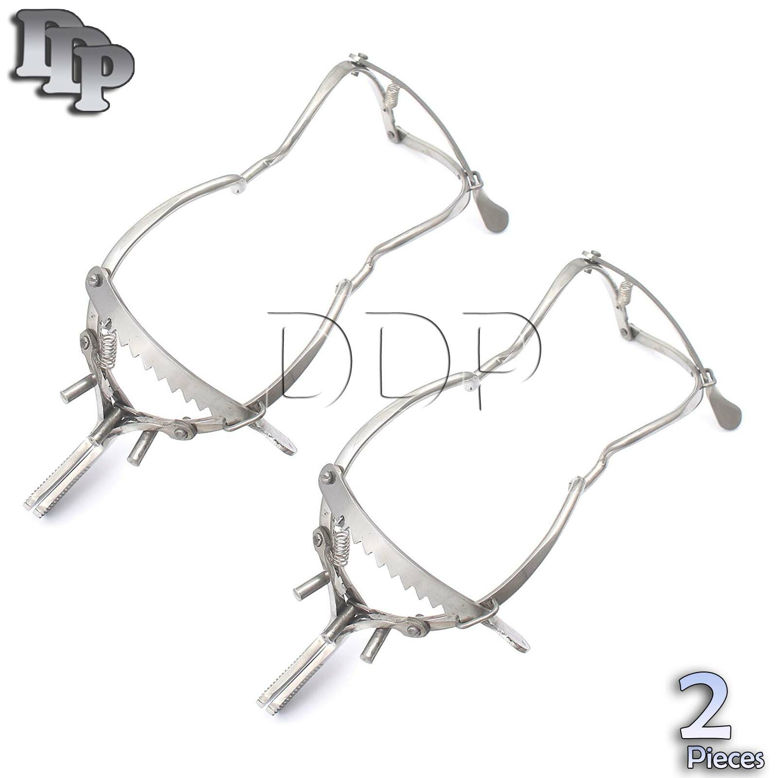 2 Pieces Of WhiteHead Mouth Gag 6" Dental Veterinary Surgical Instruments