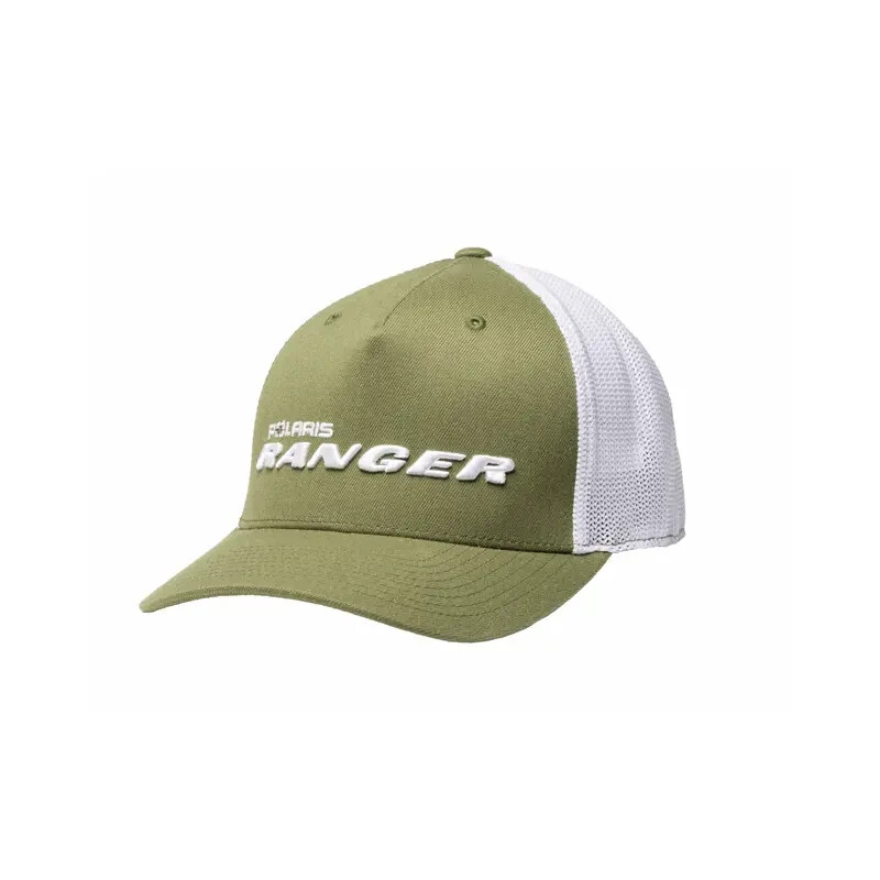 POLARIS RANGER Mesh Snapback Classic Baseball Style Hat Cap - GREEN -Brand New
