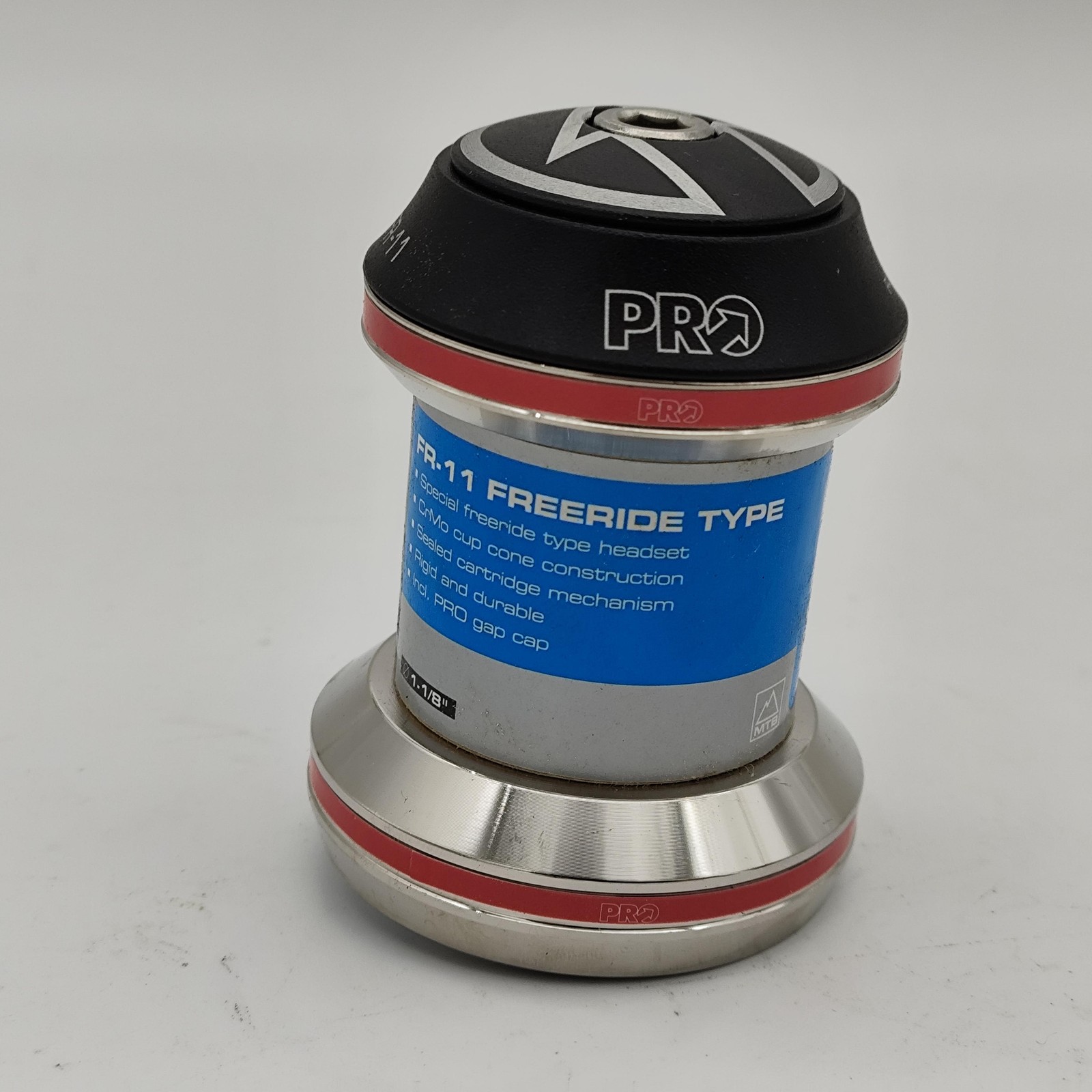 PRO FR-11 Headset – 1 1/8" Standard  MTB Cartridge Bearings