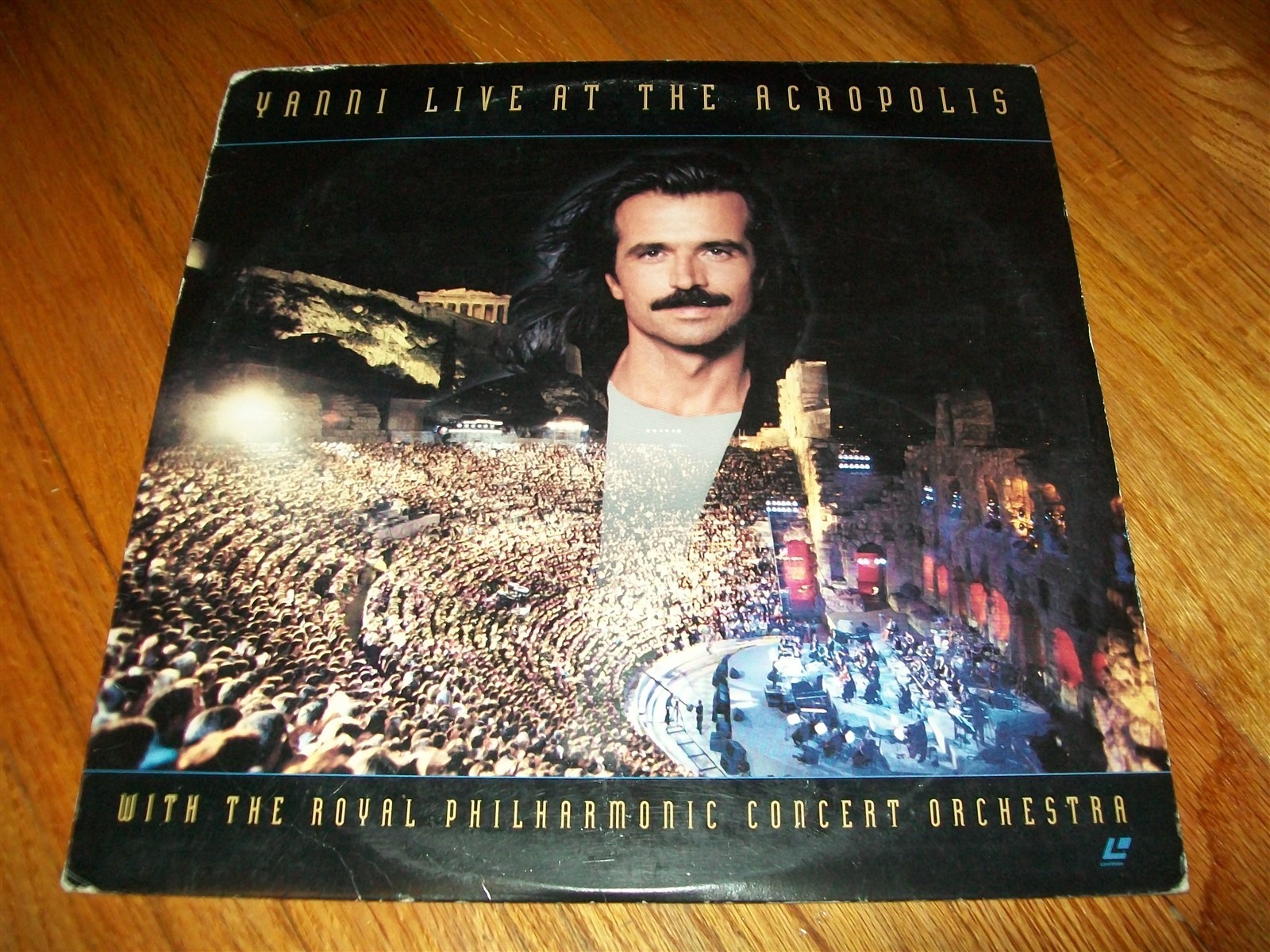 YANNI - LIVE AT THE ACROPOLIS Laserdisc LD GREAT MUSIC VERY GOOD CONDITION