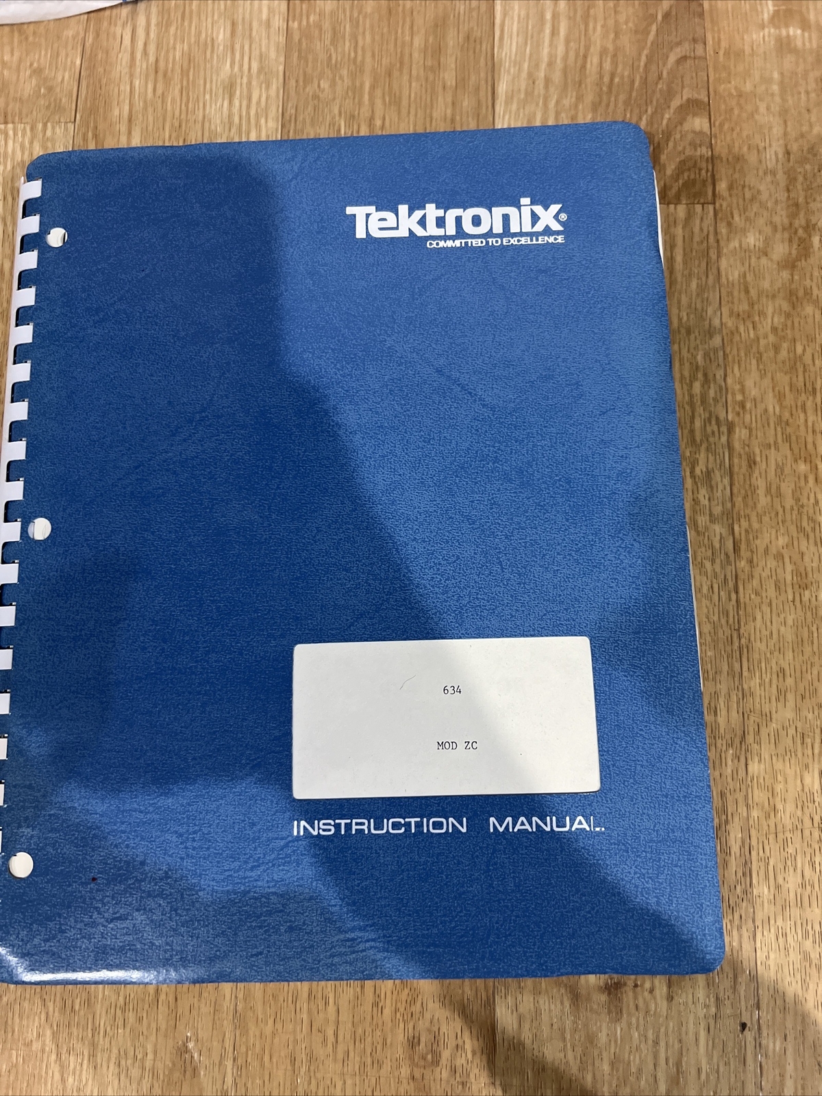 Tektronix Manual 634 Mod Zc Manual
