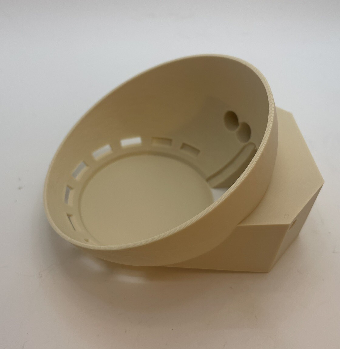 Echo Dot 4/5 Wall & Corner Mount Bracket Holder Accessory TAN!!