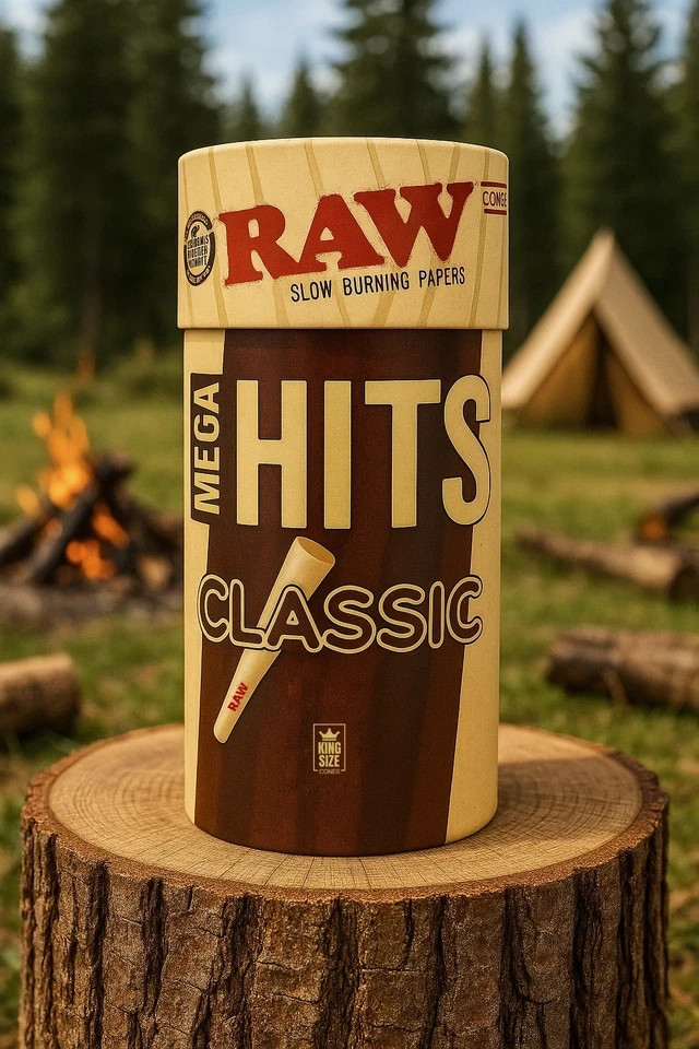 RAW Classic King Size Pre Rolled Cones | 100 Pack