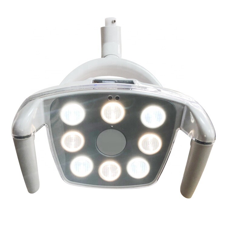 Dental Implant Light Operating Light 8 LEDs Sensor Light with Ceiling Mount Arm