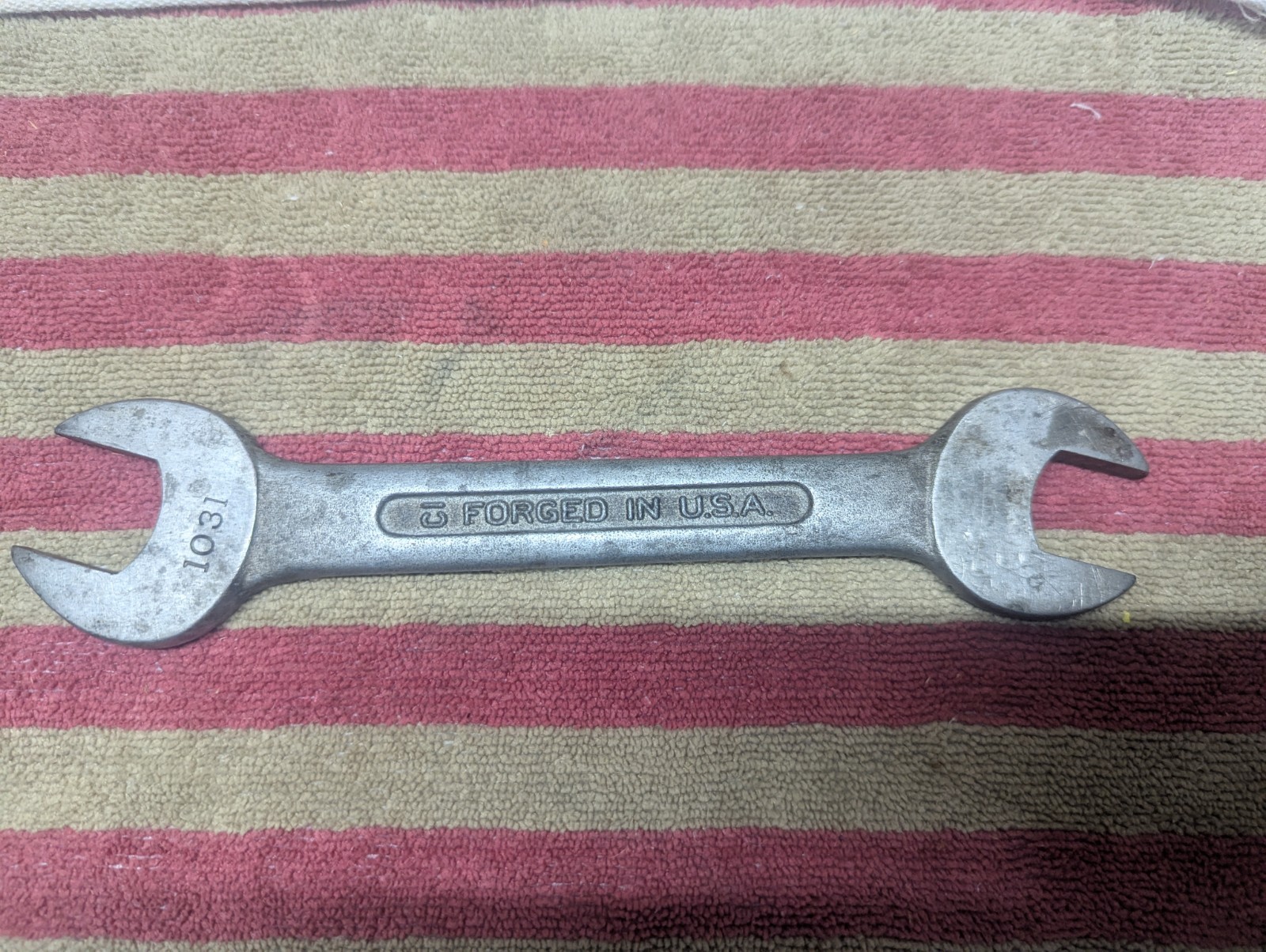 Vintage Craftsman Open End Wrench  7/8 X 25/32