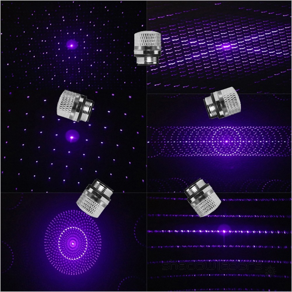 PX2 405nm Adjustable Focus Purple Flashlight Blue Violet Beam Low Light US