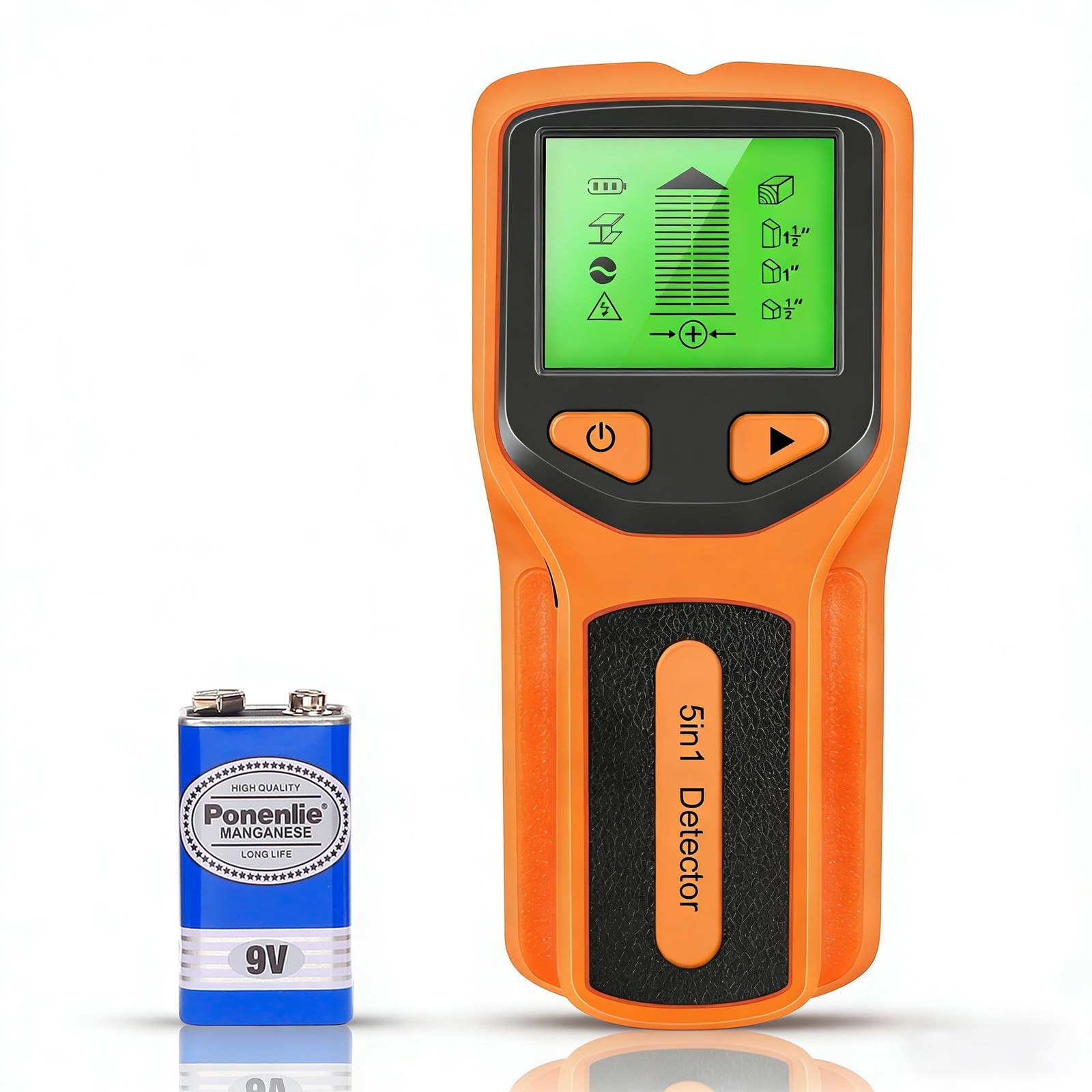 Stud Finder Wall Scanner - 5 in 1 Multifunctional Stud Detector w/Smart Chip ...