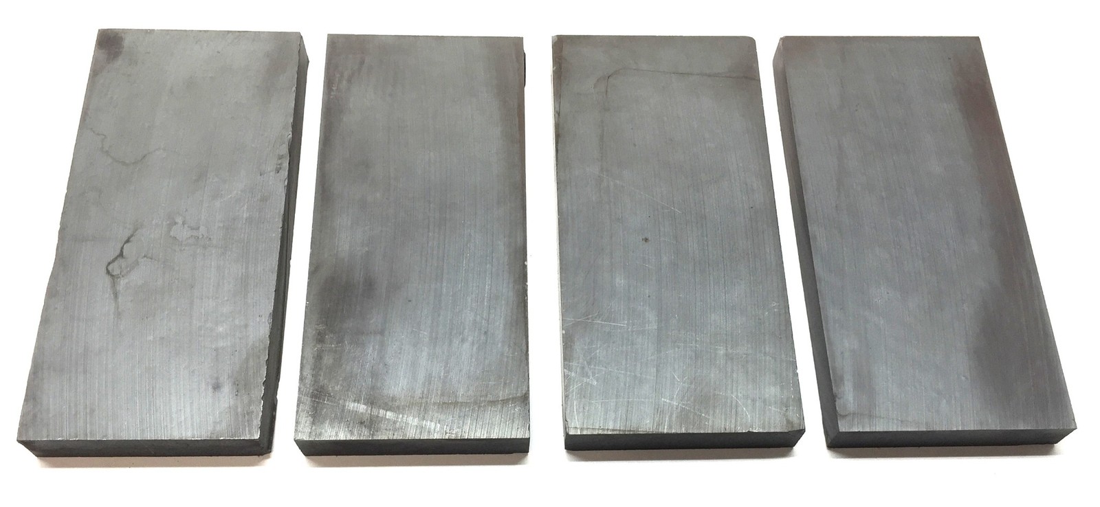 Unbranded 4" x 2" x .37" Ceramic Ferrite Block [Lot of 4] NOS
