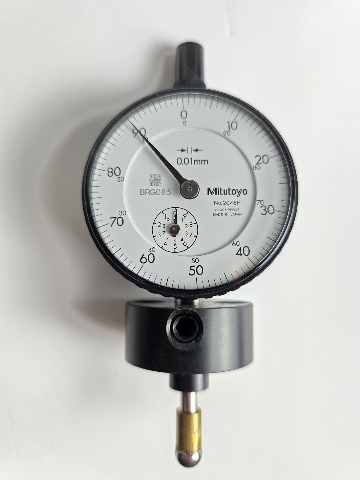 MITUTOYO 2046F DIAL INDICATOR Brand New 0.01mm 0-10cm