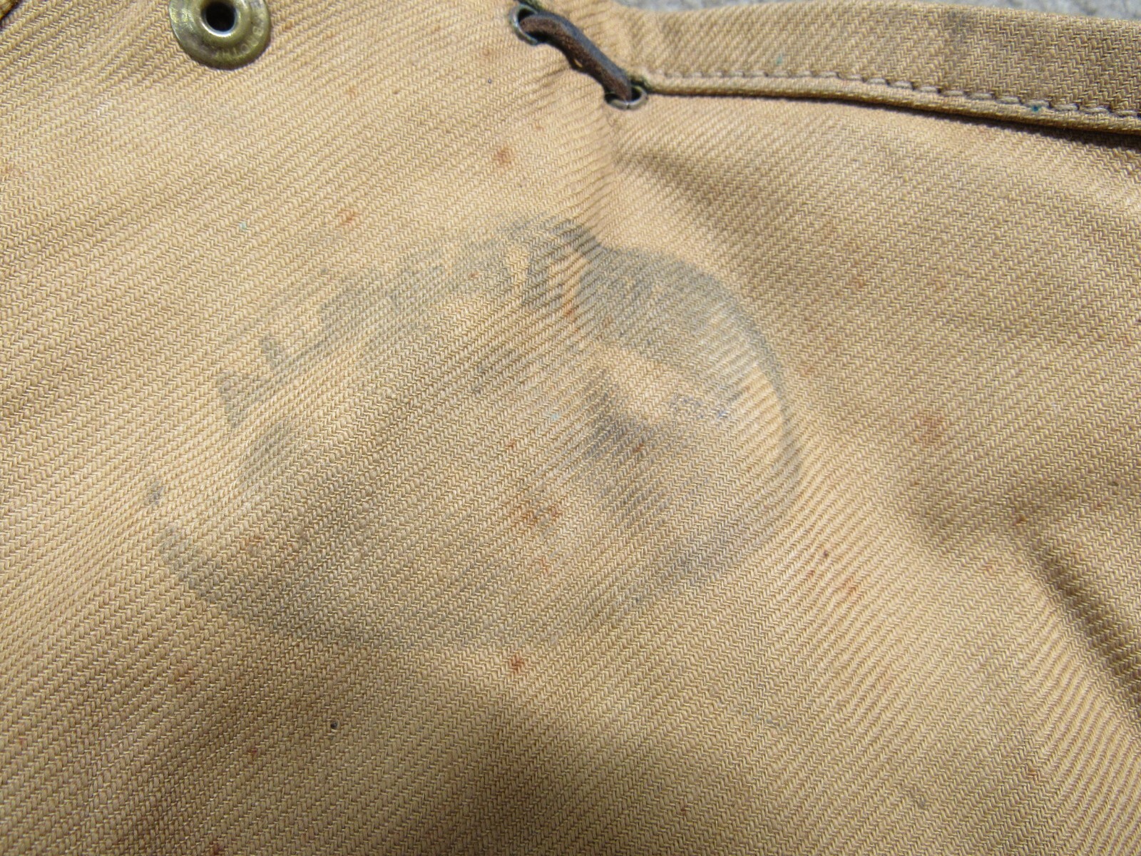 British WW2 Lee Enfield Action Cover Khaki Canvas