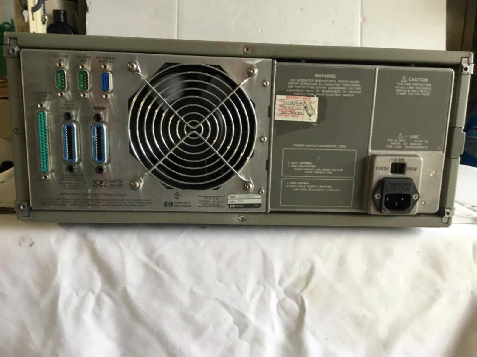 Agilent HP Keysight 8510C Network Analyzer Display Processor SELLING AS IS