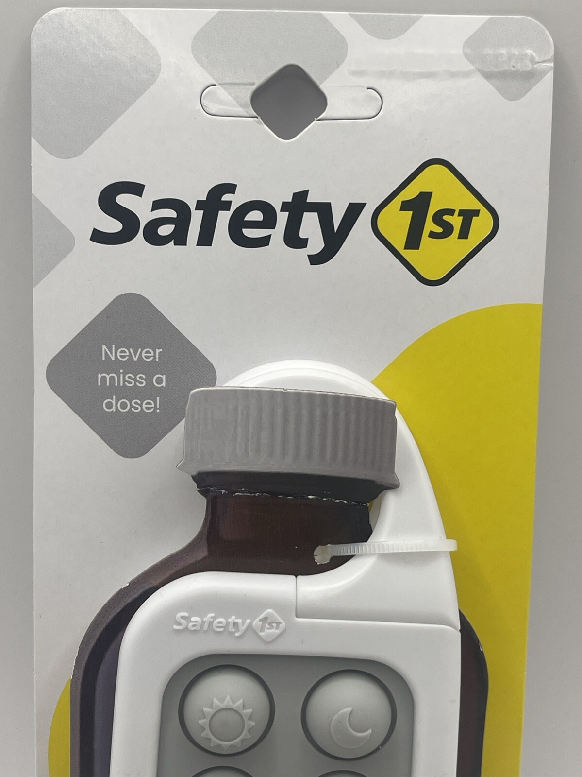 Safety First Medicine Reminder 2 Pack, Grey Color