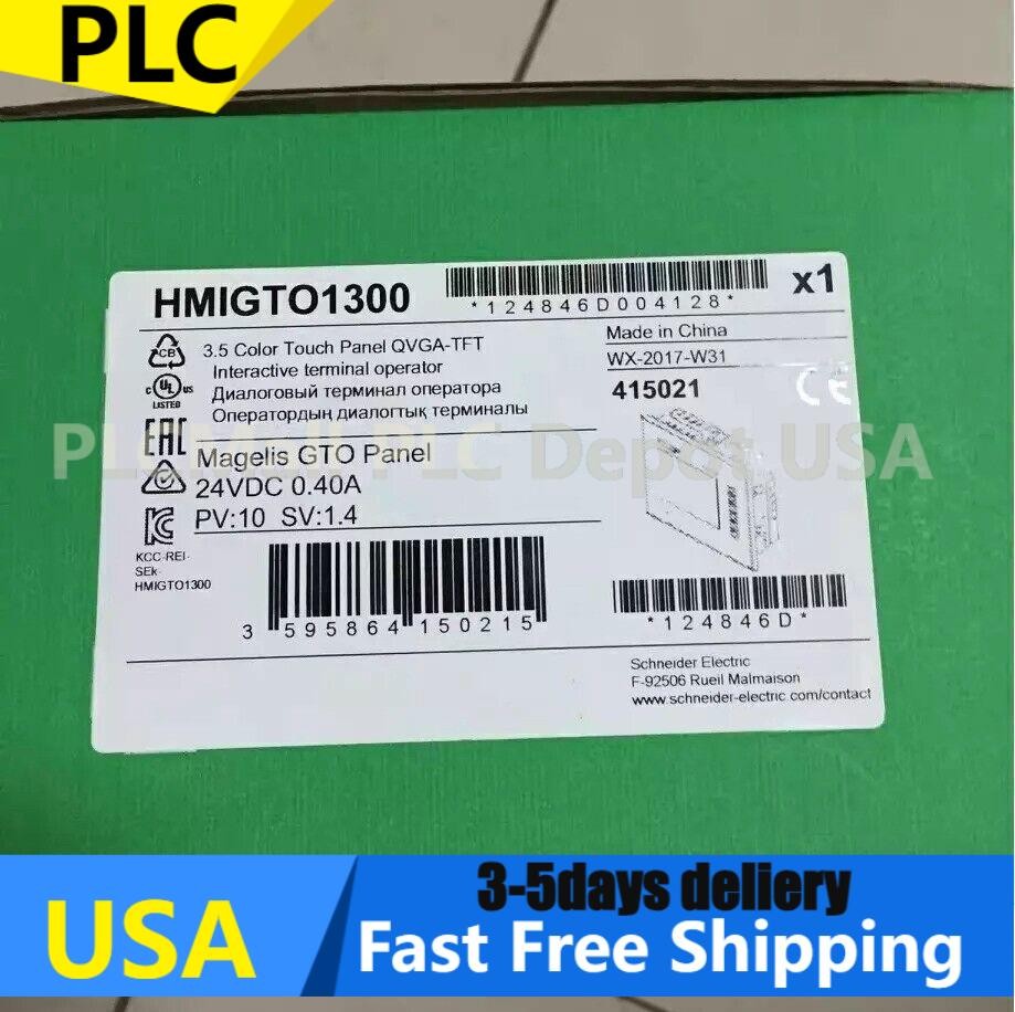One New Schneider HMIGTO1300 Touch Screen In Box Fast Shipping