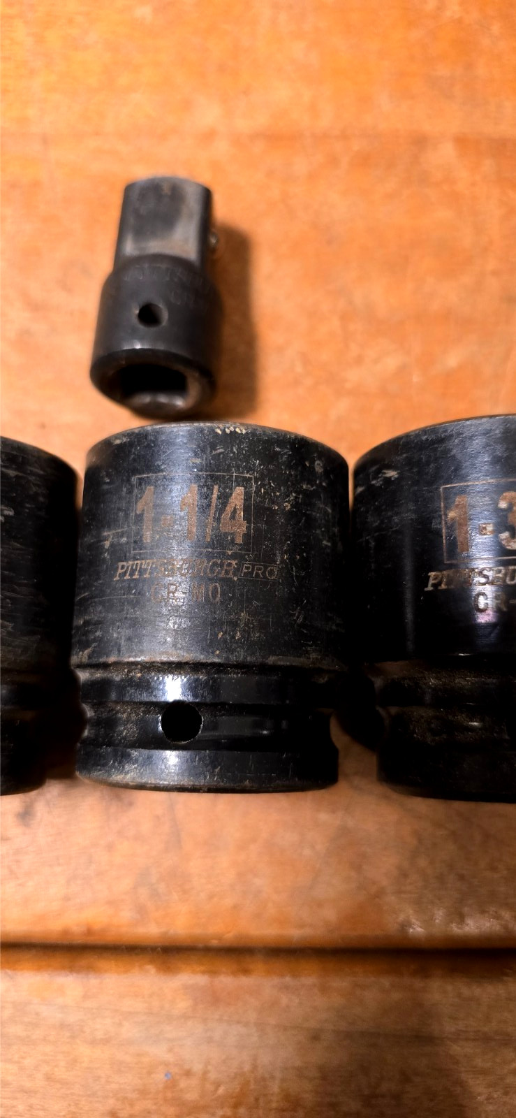 Pittsburgh Pro 8pc 3/4" Dr SAE Impact Socket Set