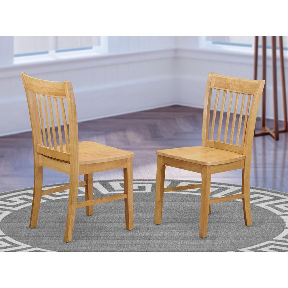 Dining Room Set Oak, MZNO5-OAK-W