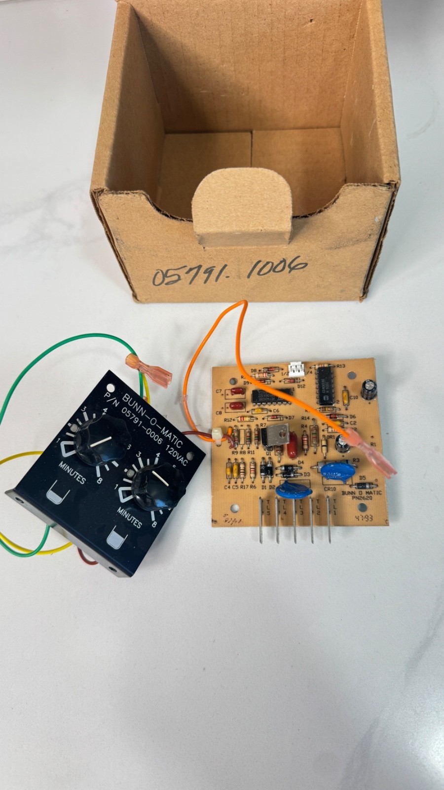 Bunn-O-Matic 05791.1006 TIMER KIT 8 MIN-120V-3