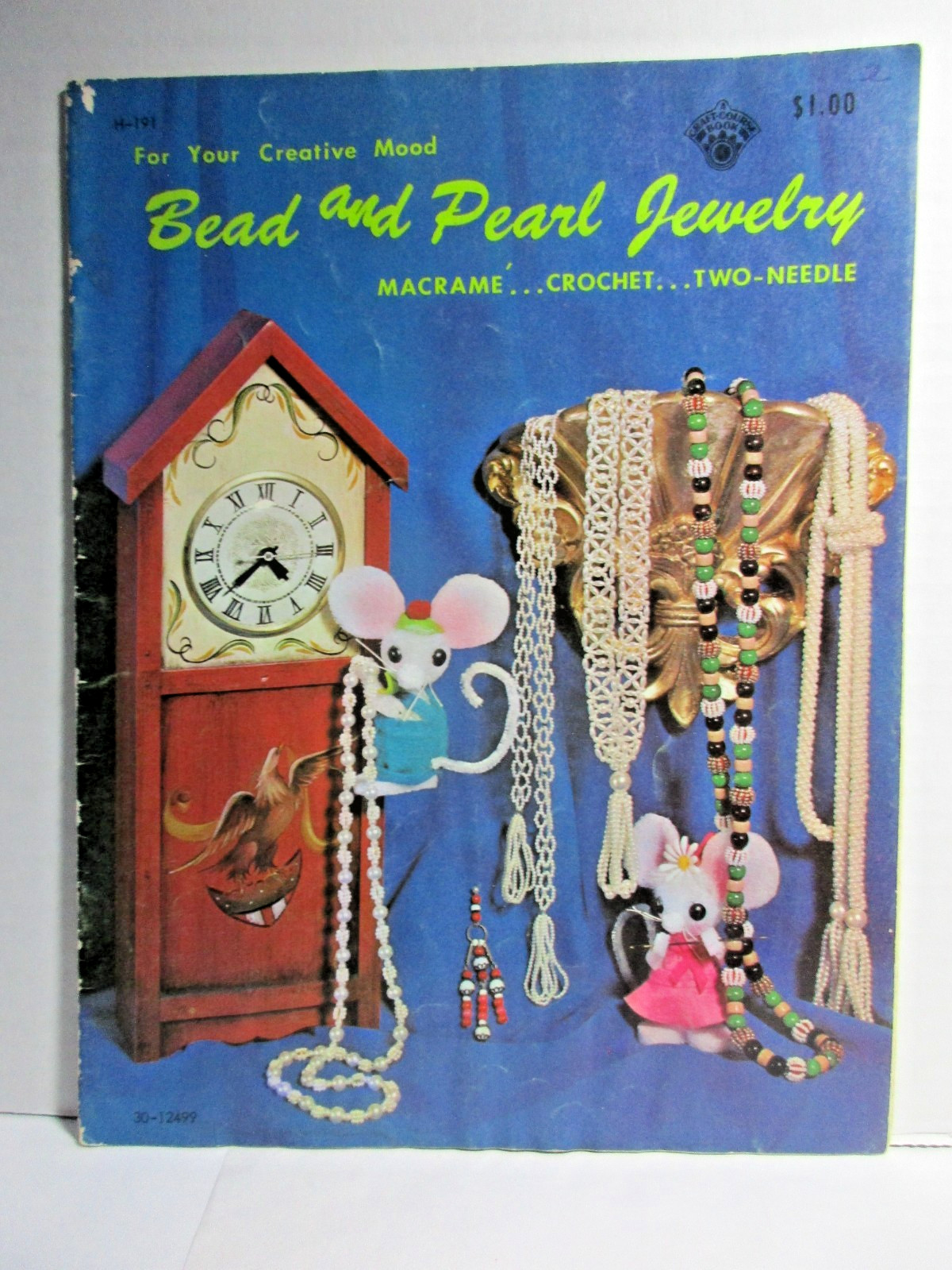 Bead and Pearl Jewelry - Macrame/Crochet/Two-needle - Craft Course 1971