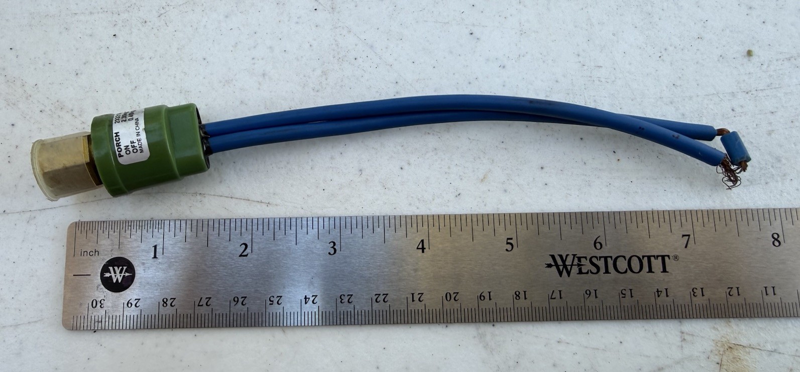 Low Pressure Switch Sensor - Porch A23321A - Bluebird Bus Surplus Part From 2007