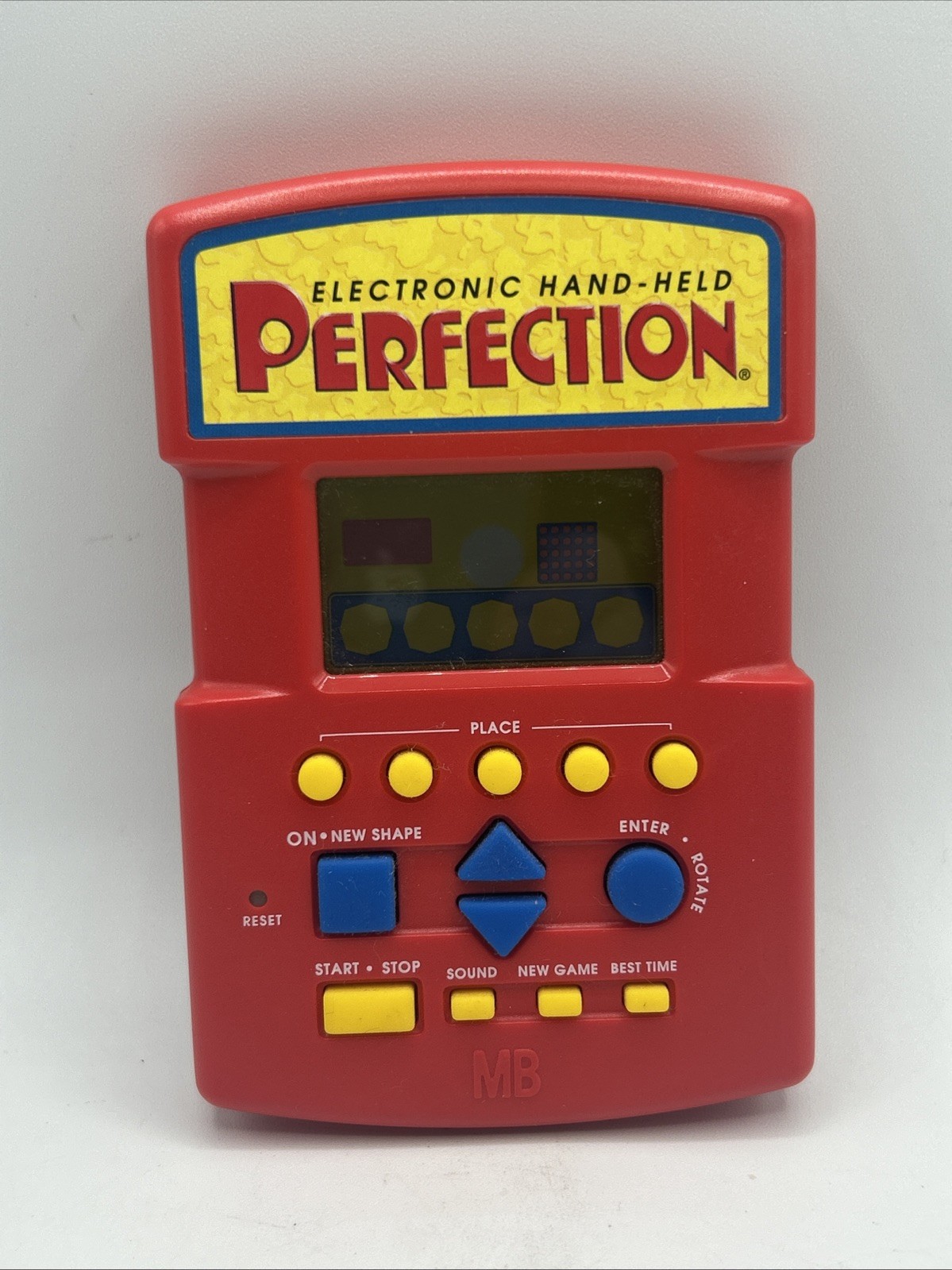 VTG 1996 Electronic Handheld Perfection Game Tested, Works & w/ New Battery