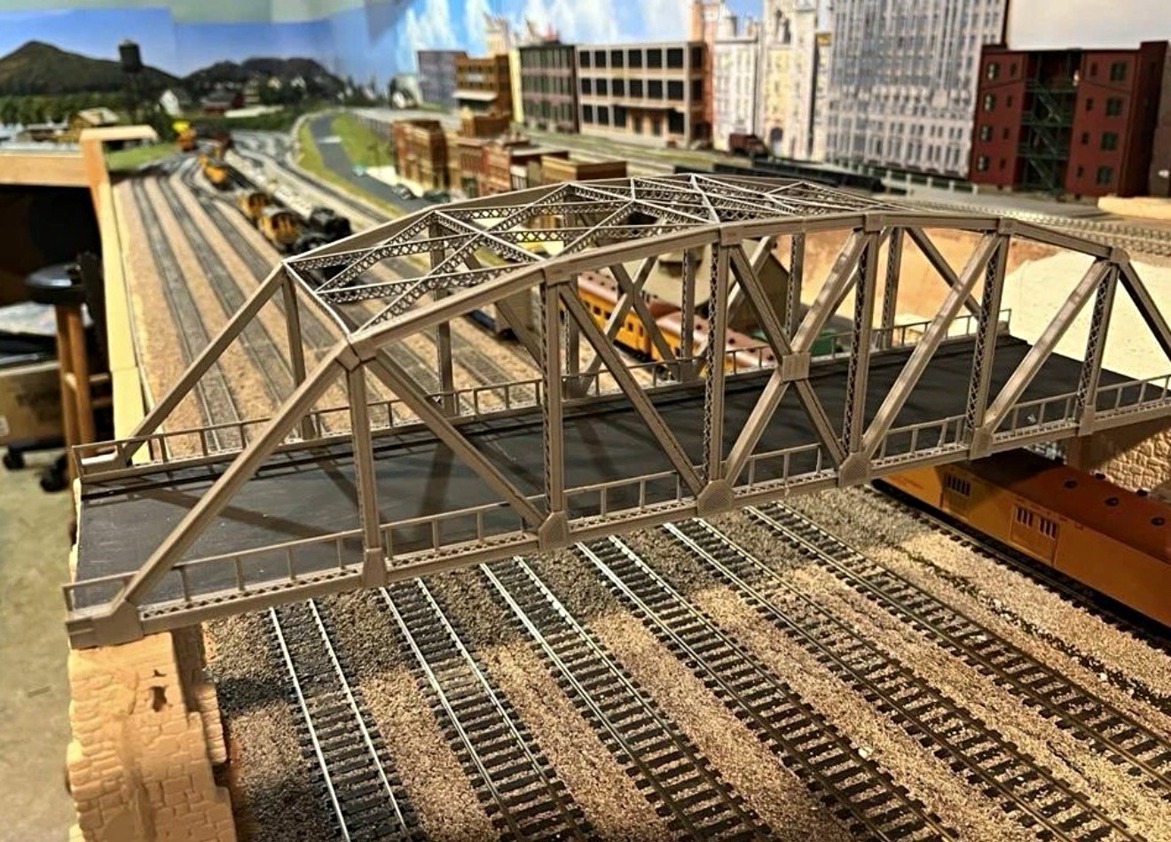 HO SCALE Highway Truss Bridge 18” Long 5” Wide “Unassembled Kit”