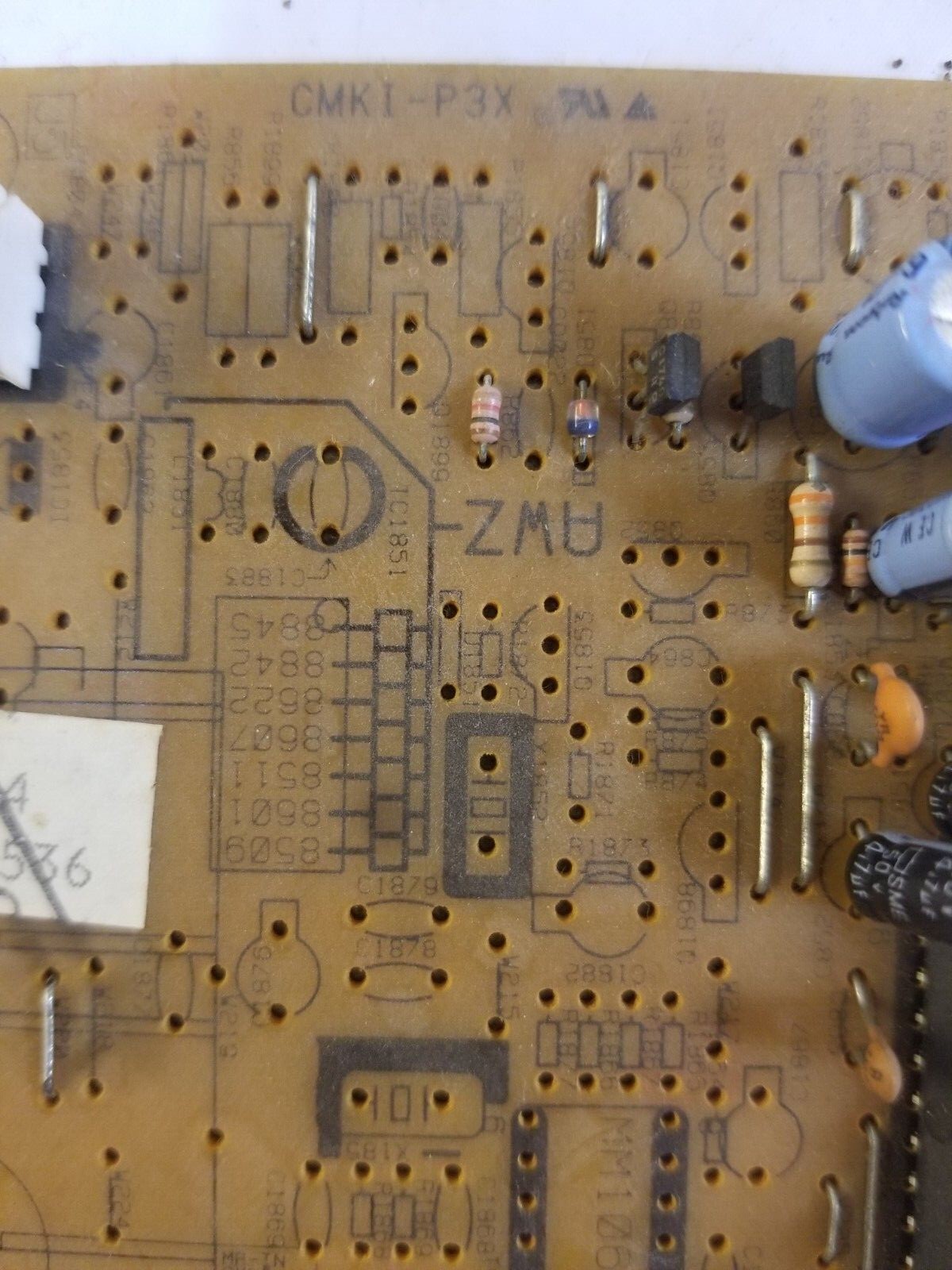 PIONEER VSX-456 AV Receiver CONTROL & WIDER PCB BOARD