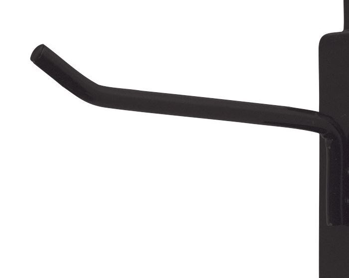 Slatwall Hooks - 50 Count - 6mm Diameter Tubing - Integrated Mounting Bracket