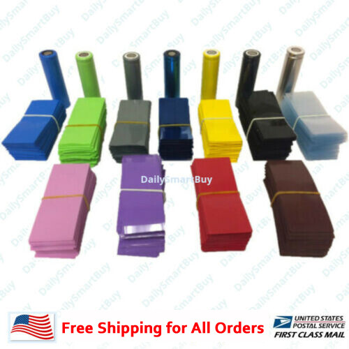 100pcs 18650 Battery Heat Shrink Wraps