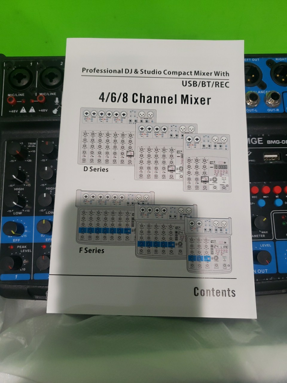 24 DSP BT Professional Mixing Console Open Box