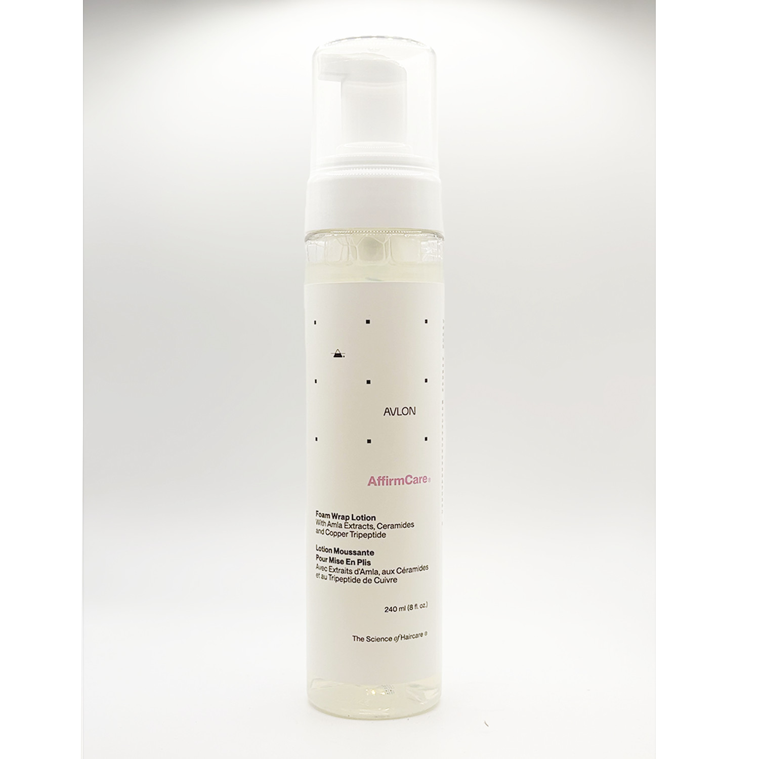 Avlon Affirm Care Foam Wrap Lotion w/ Amla Extract, Ceramides 8oz