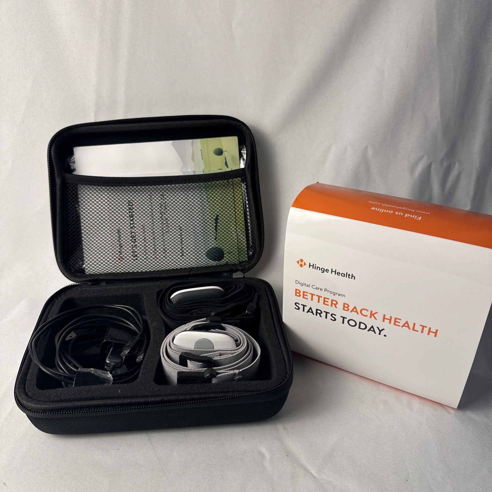 Hinge Health Digital Care Program With Bands, Sensors & Power Cable Wireless