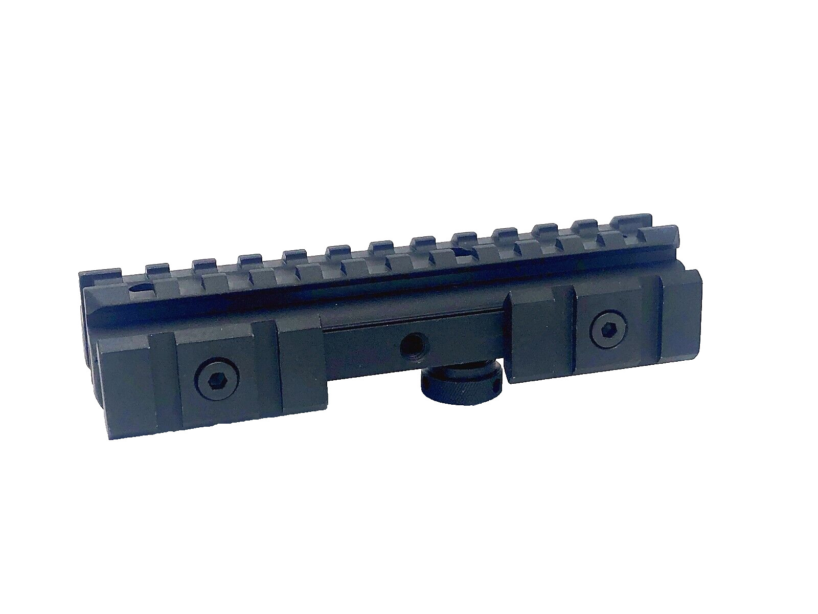 Carry Handle See Through Tri-Rail Optics Mount, Fits Weaver/Picatinny, Aluminum
